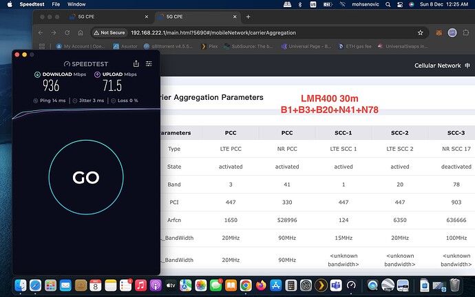 LMR400 30m auto band