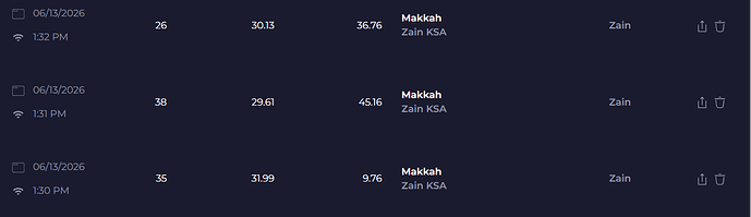 بدون ثبيت الترددات